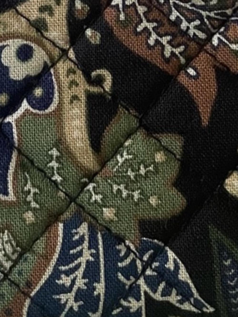 Vera Bradley Java Navy Camo pattern Zip ID Case - Picture 5 of 5